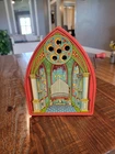 Vintage Tin J. Chein Wind Up Musical Organ Toy works