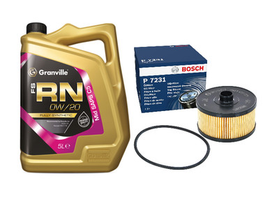 For Renault Captur 1.3 TCe Service Kit Oil Filter and Engine Oil 5L 2018-2019