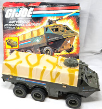 Vintage GI Joe Troop Transport APC Vehicle Amphibious Carrier 1983 COMPLETE Box