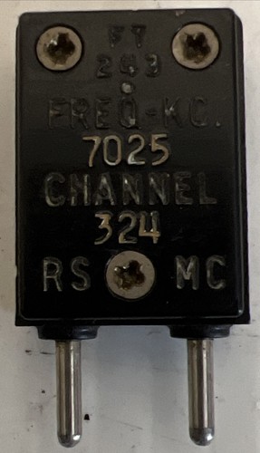 7025 KC Quartz Crystal For 40 Meter  CW  FT-243 Tested and Working