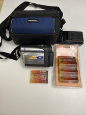 Panasonic PV-DV103D MiniDV Camcorder Recorder w/ Battery, Charger, Bag  Tapes