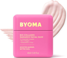 Bio-Collagen Radiance Facial Mask - Transformative Liquid Sheet Mask for Glass S