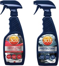 Convertible Top Cleaning And Care Kit With UV Protectant For Auto Fabric Tops