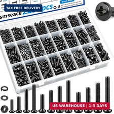 2236Pcs Metric Screw Assortment Kit - M2/M3/M4/M5/M6 Nuts & Bolts for Repairs