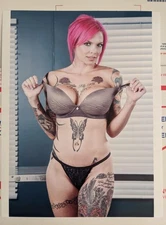 Anna Bell Peaks 8x10 Photo Print Sexy Tattoo Model Pornstar Onlyfans Picture