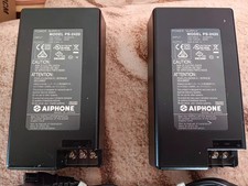 Genuine Aiphone Model PS-2420 Power Supply 24V 2A - LOT OF 2 Tested  Working