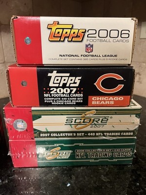 2005 Upper Deck Rookie Set 2006 Topps 2006 Score 2007 Topps 2007 Score Sets 