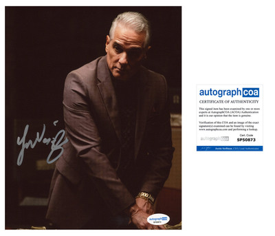 Yul Vazquez 'Godfather Of Harlem' Signed 8x10 Photo 'Jose Battle' ACOA