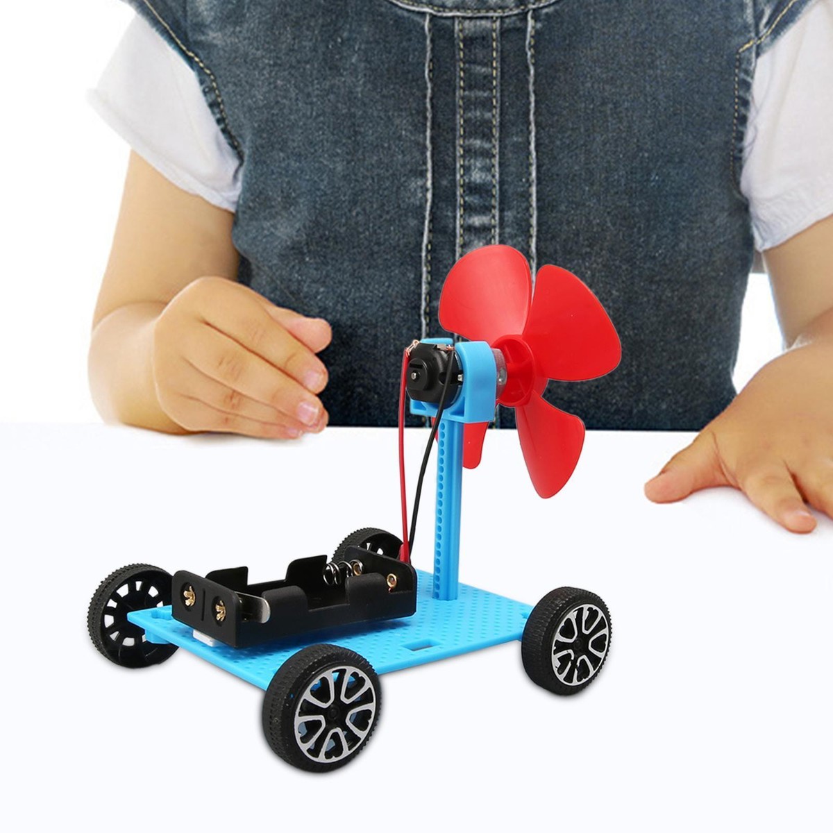 DIY Windkraftauto – Bionisches Spielzeug Zum Selbstbauen Für Kinder Ab 8