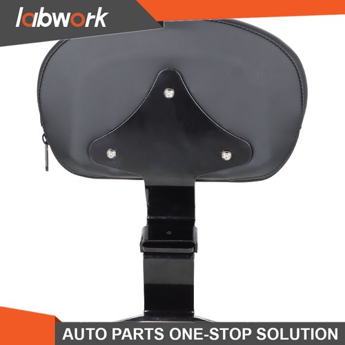 Labwork Front Driver Rider Backrest Pad For Touring Road King Glide CVO FLHR - Picture 8 of 13