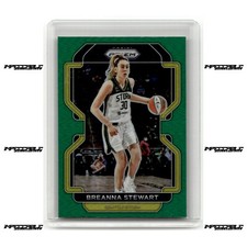 2022 Panini Prizm WNBA - Breanna Stewart #81 Green Prizm SP
