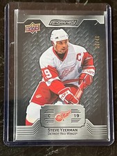Steve Yzerman Ebony 38/49 2023-24 Upper Deck Engrained [G076]