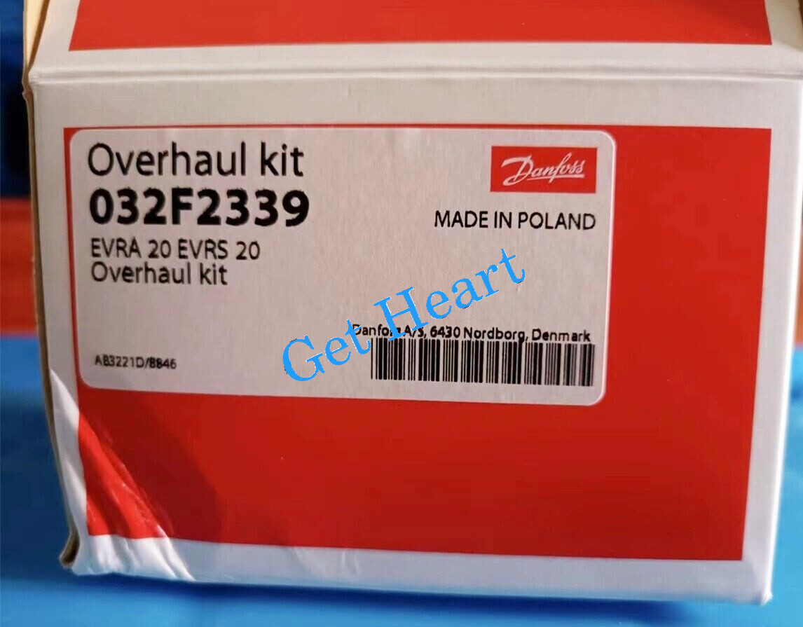 Danfoss 032F2339 applicable to EVRA 20 EVRS 20 overtall kit FedEx or DHL or UPS