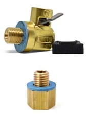 Fumoto F133 M12-1.25 Quick Oil Drain Valve + ADP133 Extension Adapter S/S F103