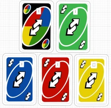 Reverse ATM Debit Credit Card Skin Sticker Multicolor Green Blue Red Yellow Game