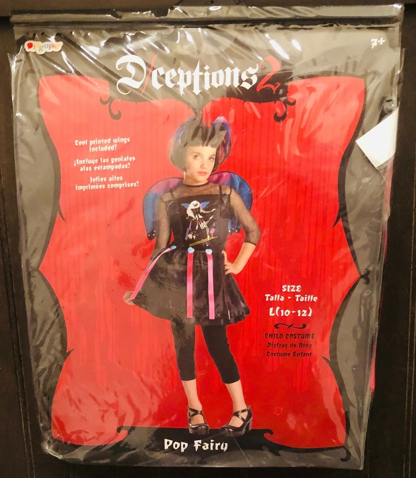 Disfraz de Hada Pop Niño por Disfraz - Grande (10-12) Foto 2 de 4