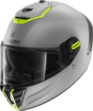 CASCO MOTO INTEGRALE CARBONIO SHARK SPARTAN RS BLANK SILVER MATT TG S
