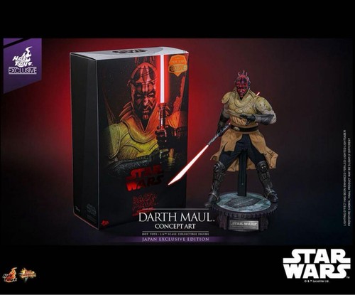 SWCJ Hot Toys STAR WARS DARTH MAUL 1/6 2025 Japan Limited Figuer - Picture 4 of 4