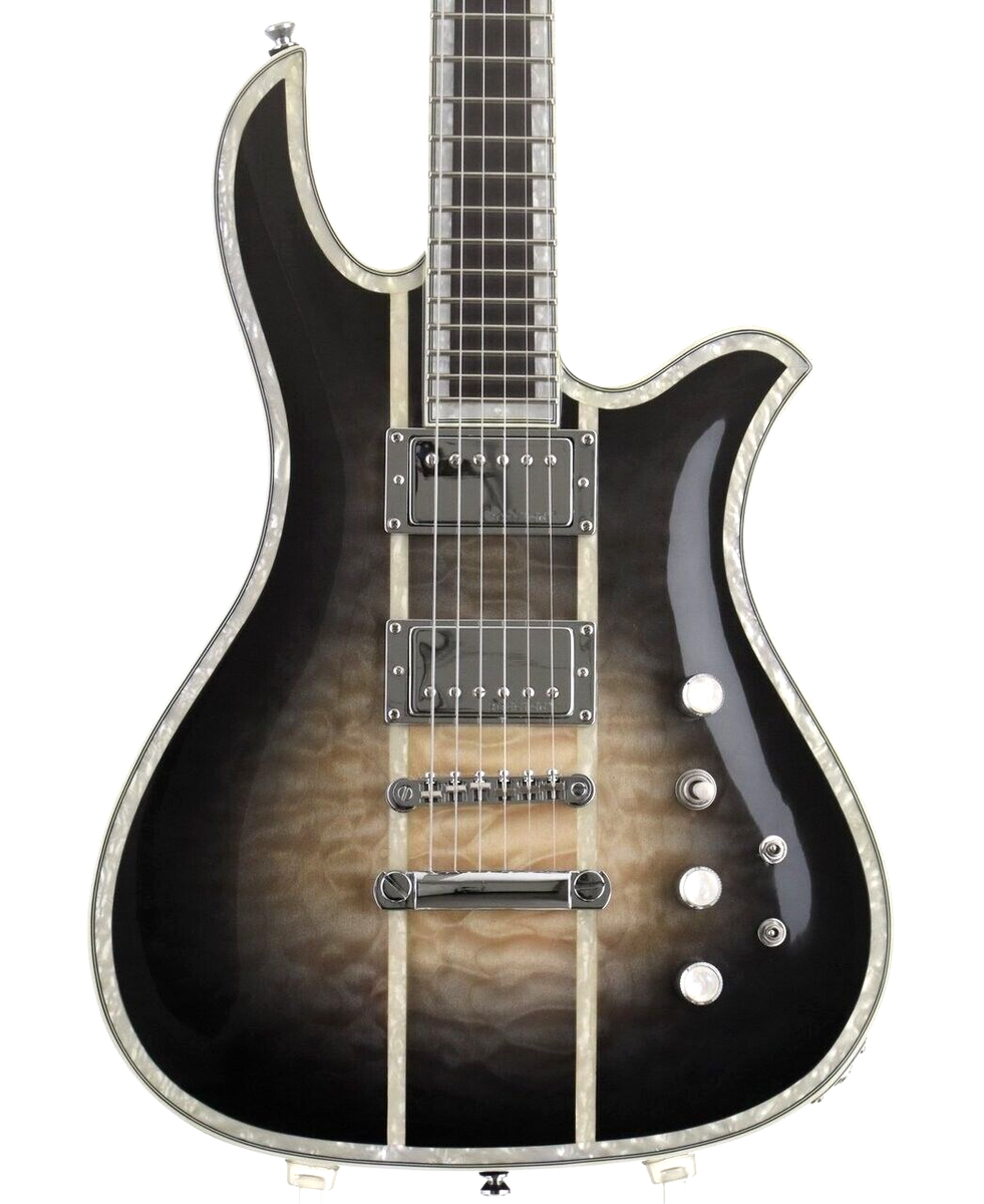 B.C.Rich Eagle Classic Deluxe Black Burst Electric Guitar B.C.Rich Eagle Classic Deluxe Black Burst Electric Guitar