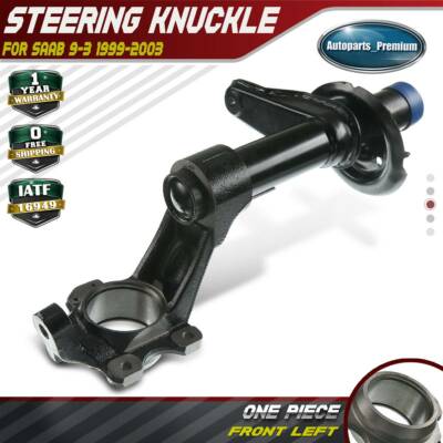 New Steering Knuckle for Saab 9-3 l4 2.0L 2.3L 1999-2003 Front Left Driver Side