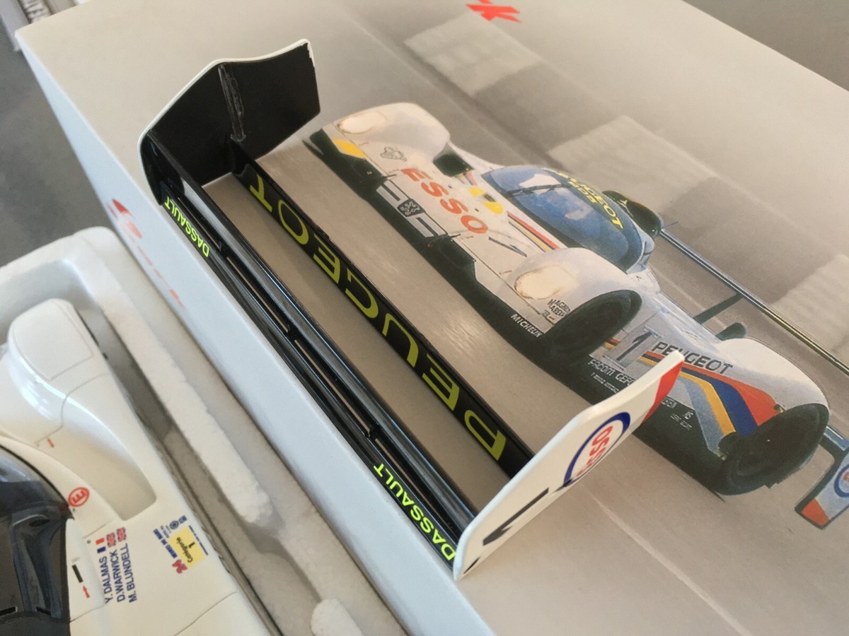 1992 Le Mans winner 1/18 Spark #1 Peugeot 905 EVO 1 (18LM87