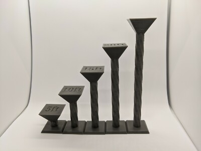 Flugständer Set 28 mm Wargames Warhammer 40k D&D Modell Streuung Landschaft Gelände