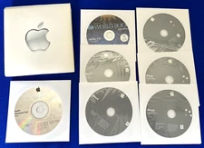 7-2003 Apple Mac iBook OS X Install & Restore Software + World Book Media CDs