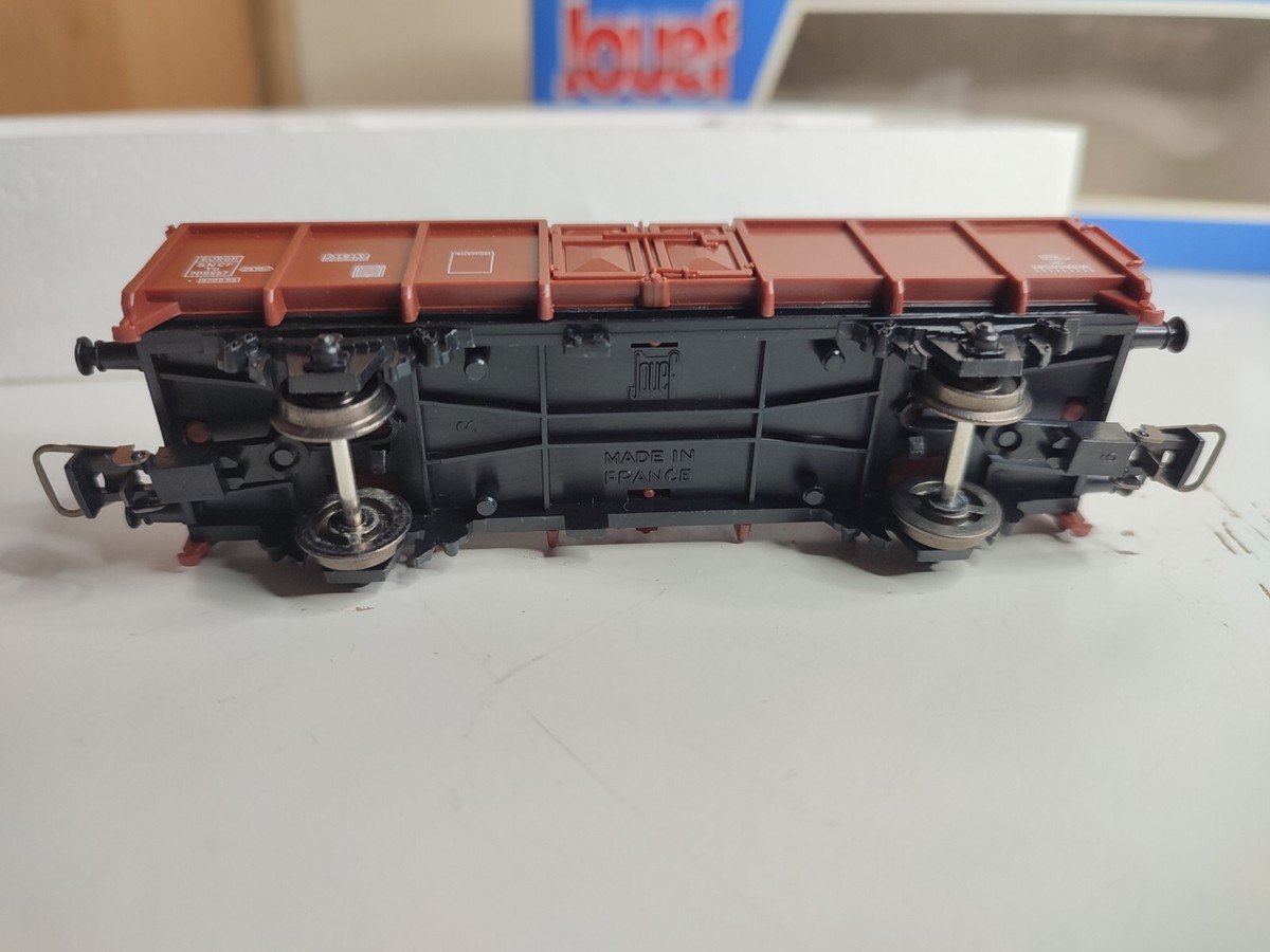 JOUEF 6230 HO Wagon Tombereau SNCF EUROP UIC Avec Chargement Cuges-les