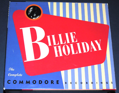 BILLIE HOLIDAY Complete Commodores Recordings 2-CD Set OOP Rare 