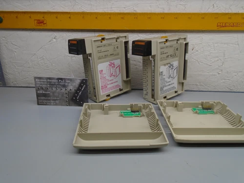 Qty 2: CQM1-ID212 Qty 2: CQM1-CPU11 Omron Input units and End Caps W214