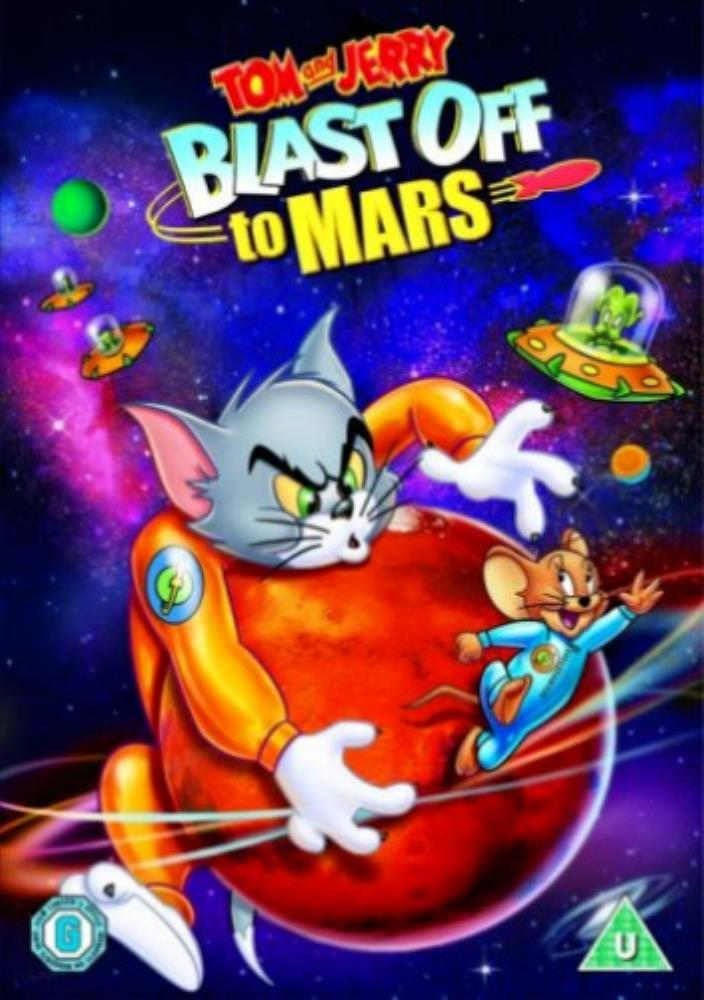 Tom and Jerry: Blast Off To Mars DVD FREE SHIPPING