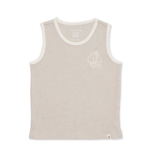 easy-peasy Baby Gray Terry Cloth Tank Top Size 3T New 