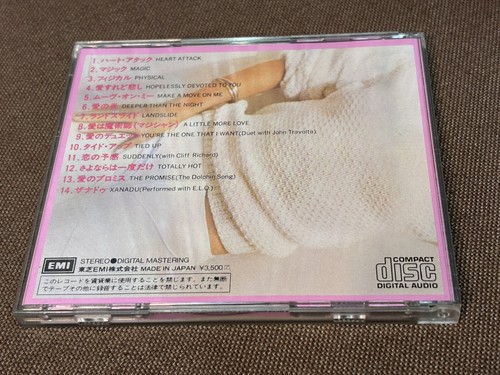 OLIVIA NEWTON-JOHN Greatest 2 JAPAN CD CP35-3046 4A3 BLACK TRIANGLE Smooth case - Picture 14 of 20