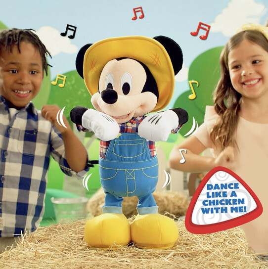 Disney Junior E-I-Oh! Mickey Mouse, Interactive Plush Toy