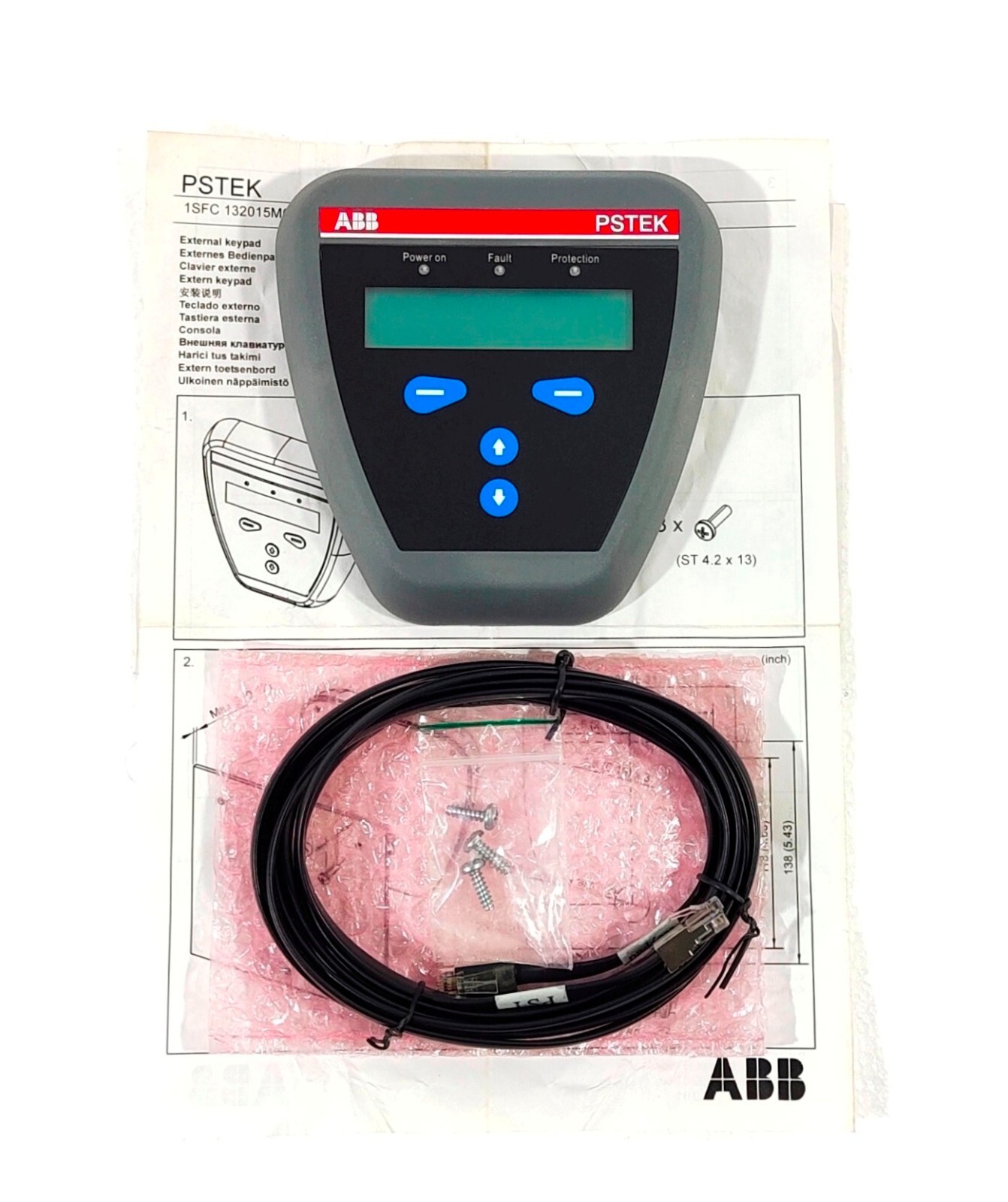 ABB 1SFA899003R1000 PSTEK EXTERNAL KEYPAD