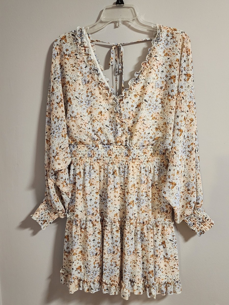 Versona Long Sleeve Floral Dress | eBay Versona Long Sleeve Floral Dress | eBay