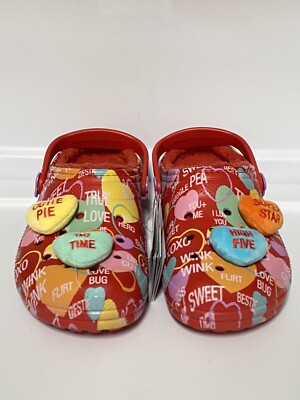 CROCS X SWEETHEARTS Collaboration ELEVATED Classic Lined Clogs J5, EU 38