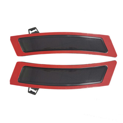 Pair Smoke Front Bumper Reflector Side Marker Light For BMW E70 X5 Lci 2011-2013