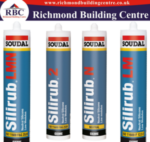 Soudal Silirub 2 Colour Chart