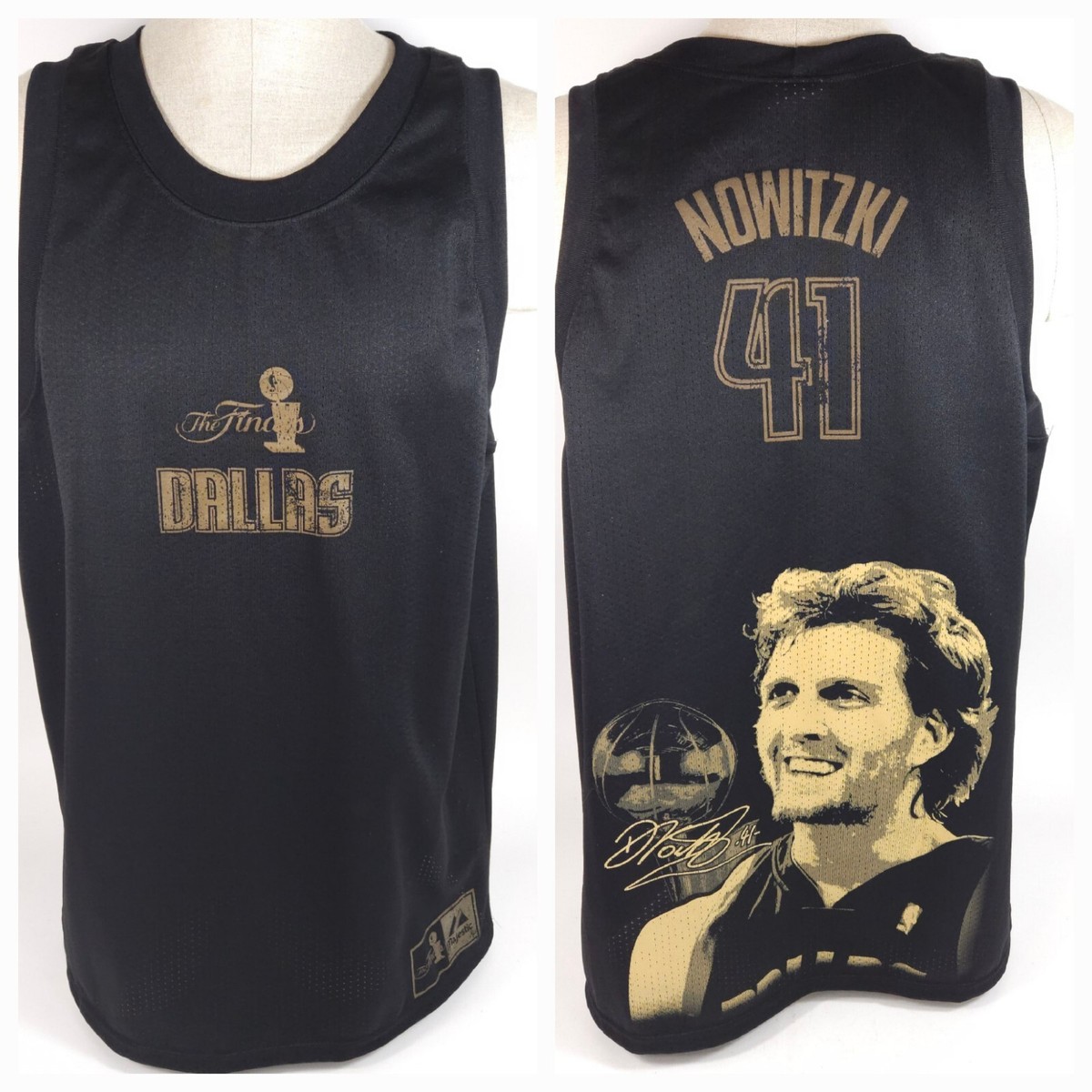 【最終値段・新品】ダラス・マーベリックス 41 NOWITZKI ユニフォーム Champion Dallas Mavericks Dirk Nowitzki #41 NBA Basketball