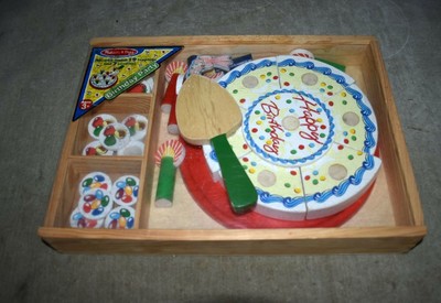 melissa and doug happy birthday cake