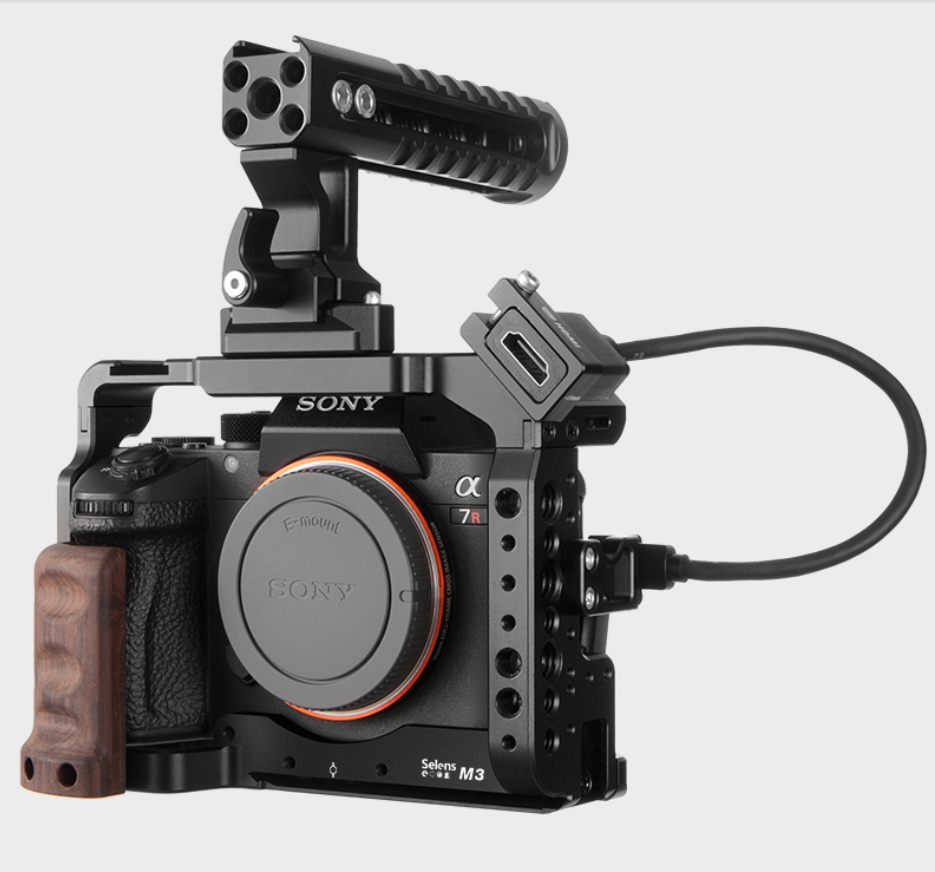 Selens Stabilizers Camera Cage Rig for SONY A7III A7R3 A7M3 Cold Shoe