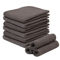 Super soft Baby Wash Cloths - Face Cloths - Pack of 10 - Large 30x30 cm