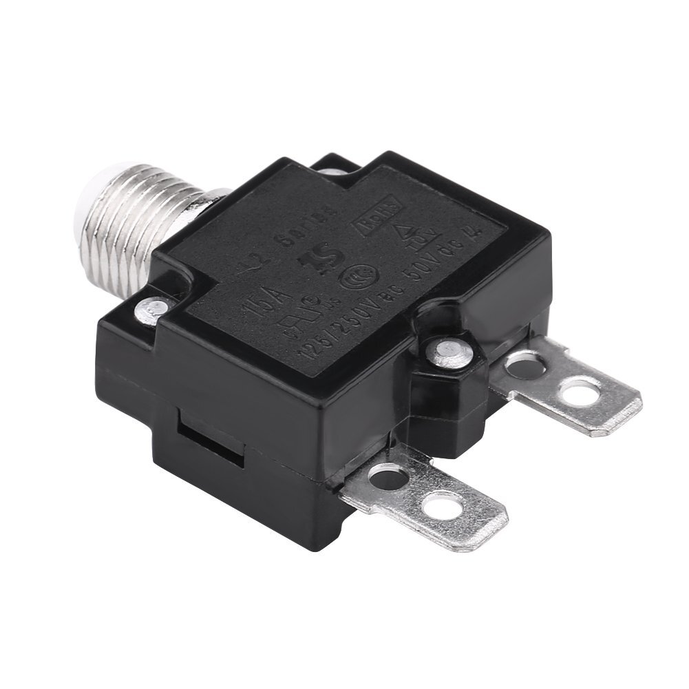 L2 Series Reset Thermal Switch 15A 125-250V AC Push Button Circuit