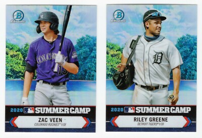 2021 Bowman Chrome SUMMER CAMP Insert - Complete Your Set You Pick!