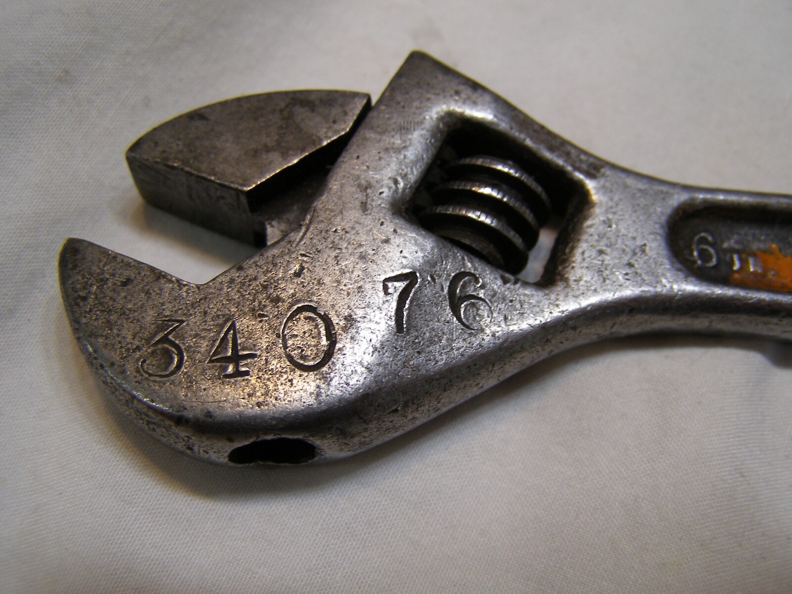 Rare Vintage USA Diamond Calk Horse Shoe Co 6" Adjustable Extra Thick