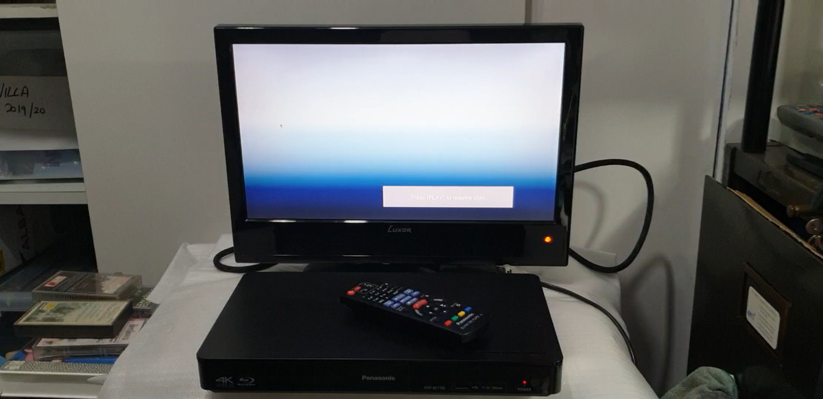 Panasonic DMP-BDT180 Blu-ray Disc Player 4K Ultra HD Upscaling W