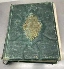 1866 The Bible Looking Glass by John W. Barber & Others Illustrated Antique Book