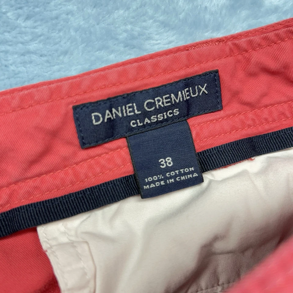 Daniel Cremieux 工装短裤 38 红色 10 英寸苦恼 — 第 3/4 张图片