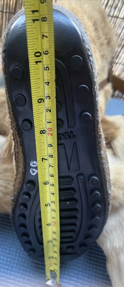 BOTAS DE NIEVE DE INVIERNO TECNICA DE PIEL VINTAGE Italia 🇮🇹 Talla 41 Hombre Talla 47 Mujer Foto 4 de 4